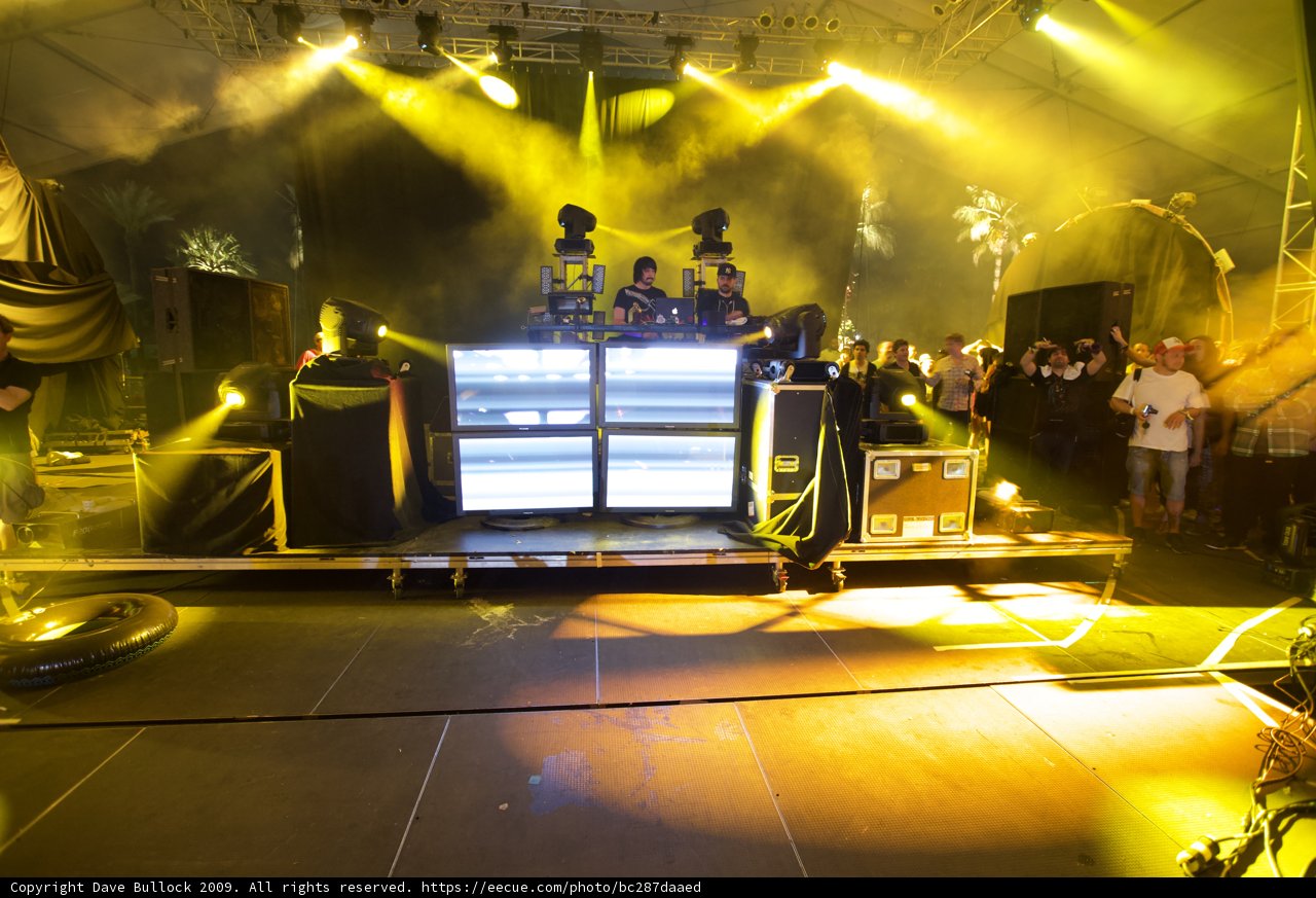 Rocking the Stage at Coachella 2009