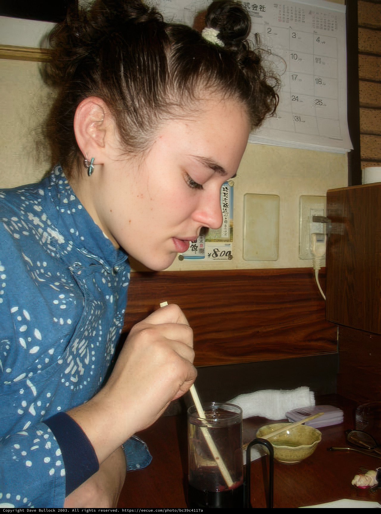 Chopstick Portrait