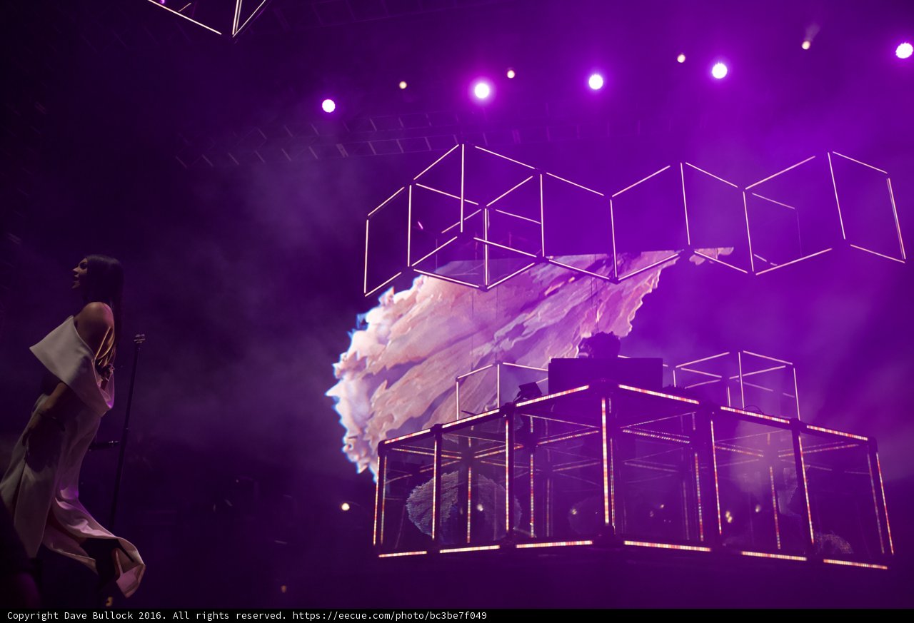 Solo Performance Under the Lights