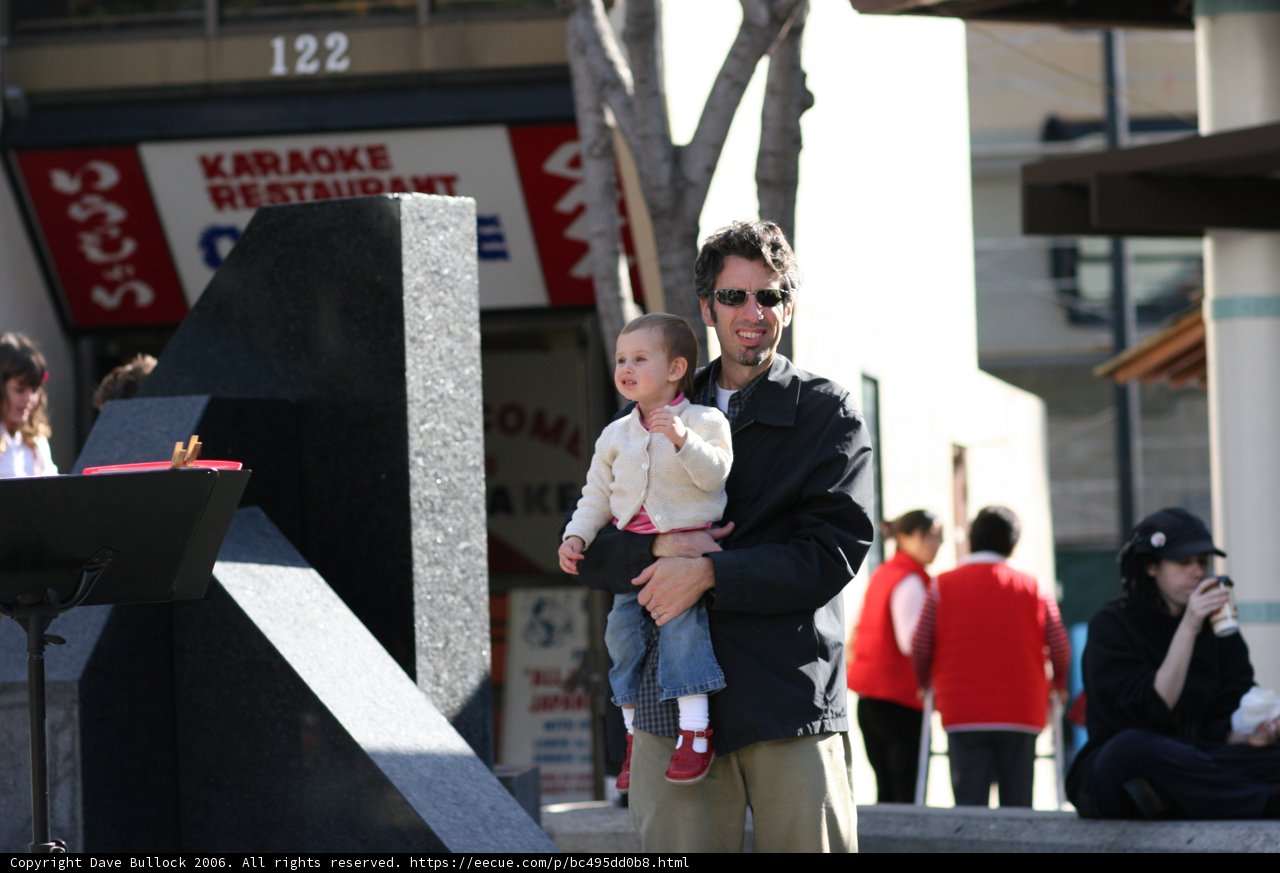 A Father's Love at Little Tokyo Monument