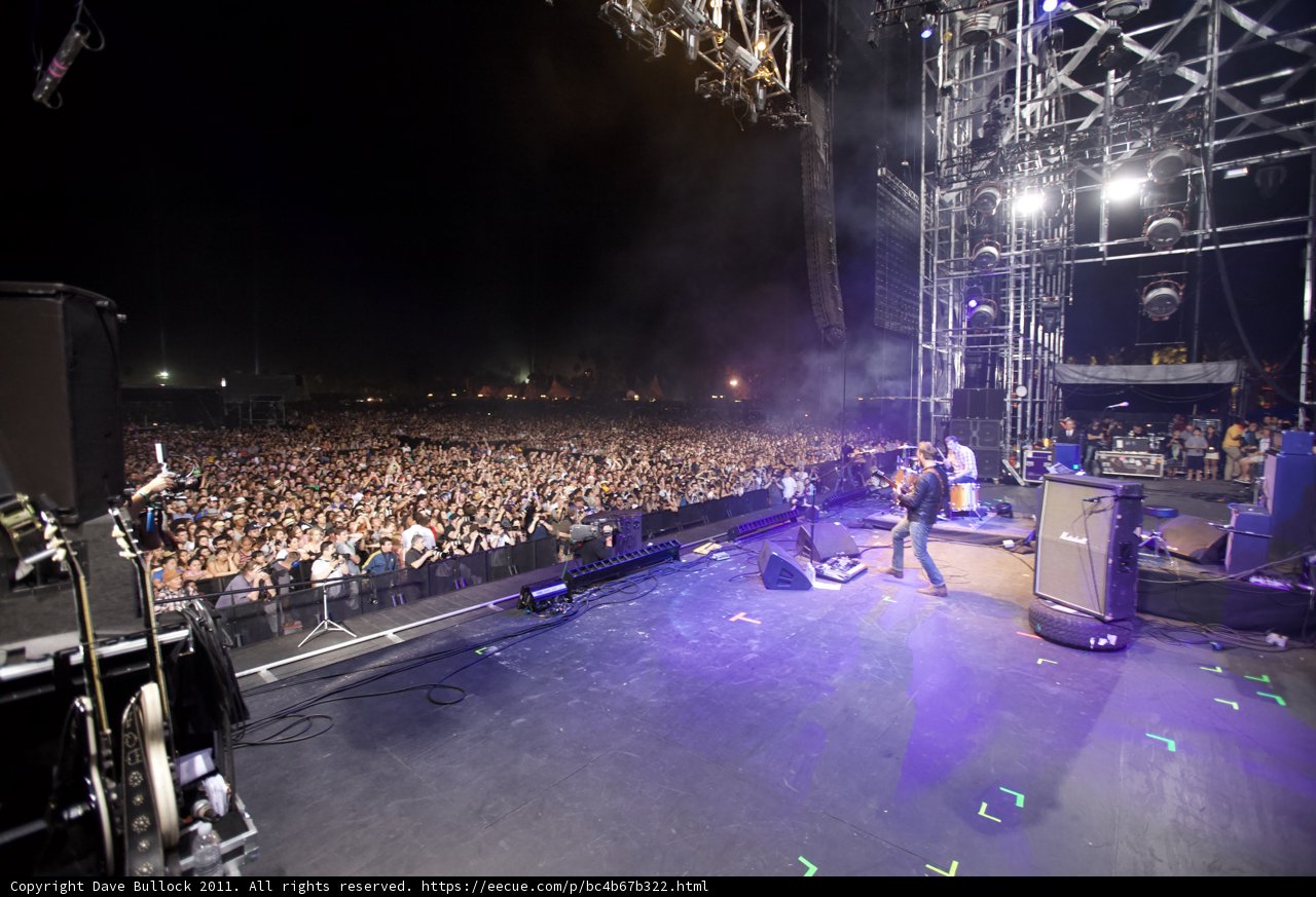 Rocking out at Coachella