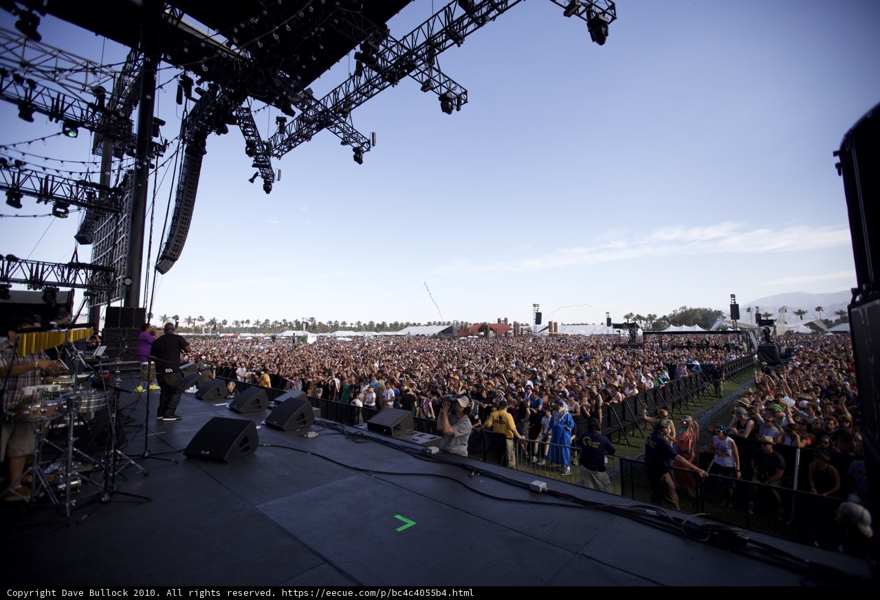 Epic Crowd at Coachella Concert