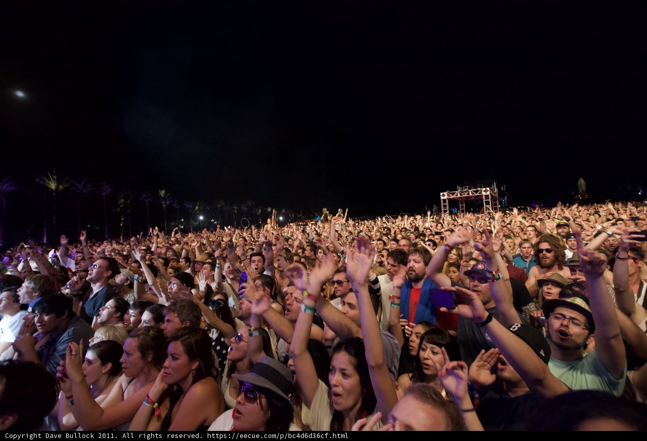 Coachella 2011: Hands Up in the Night Sky
