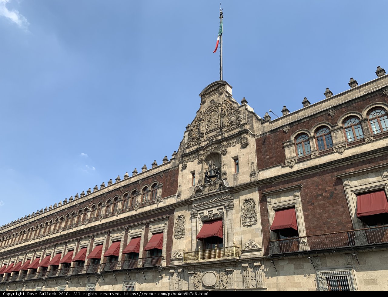 City Fortress with Flag