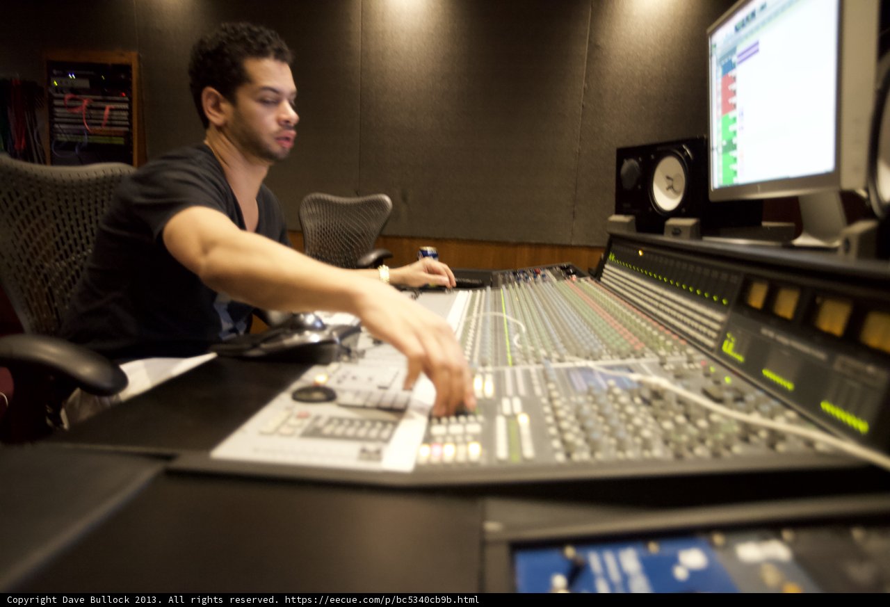 Behind the Mixing Board