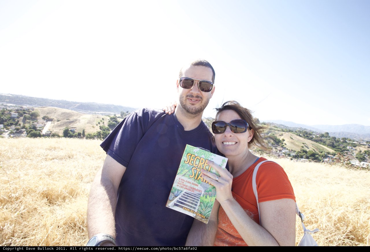 Couple Explores Los Angeles Hills with Secret Stairs Guide