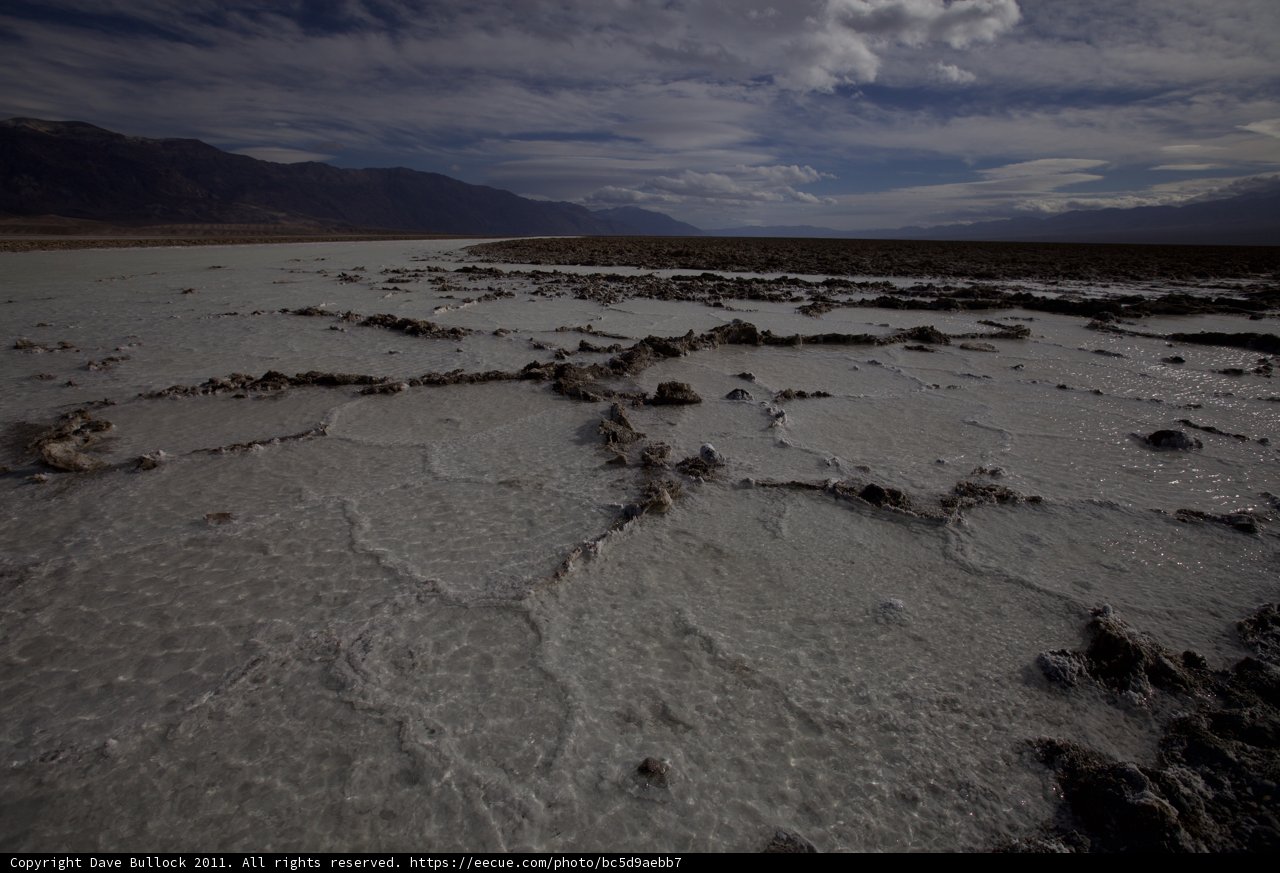 Majestic Mountain Range in the Scorching Desert