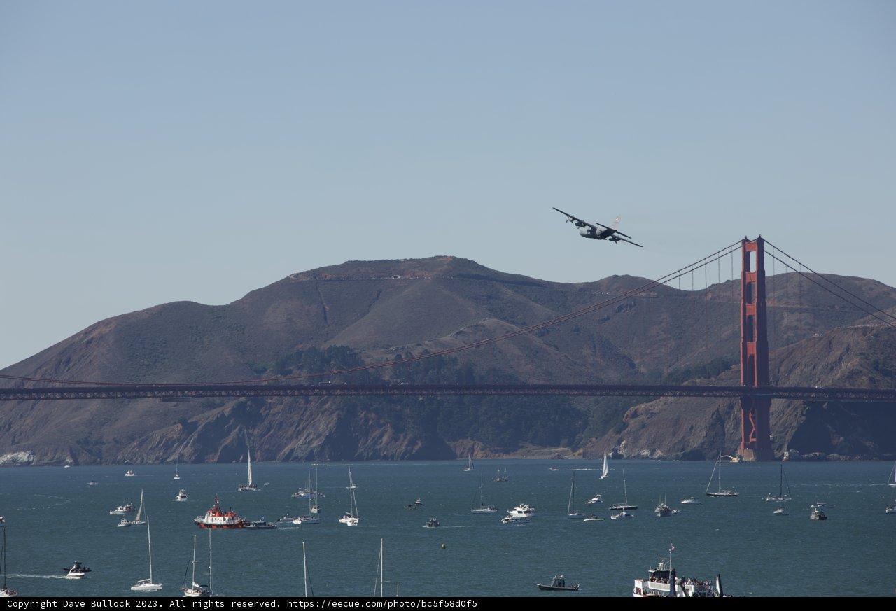 Flight Above Bridges - Fleet Week 2023