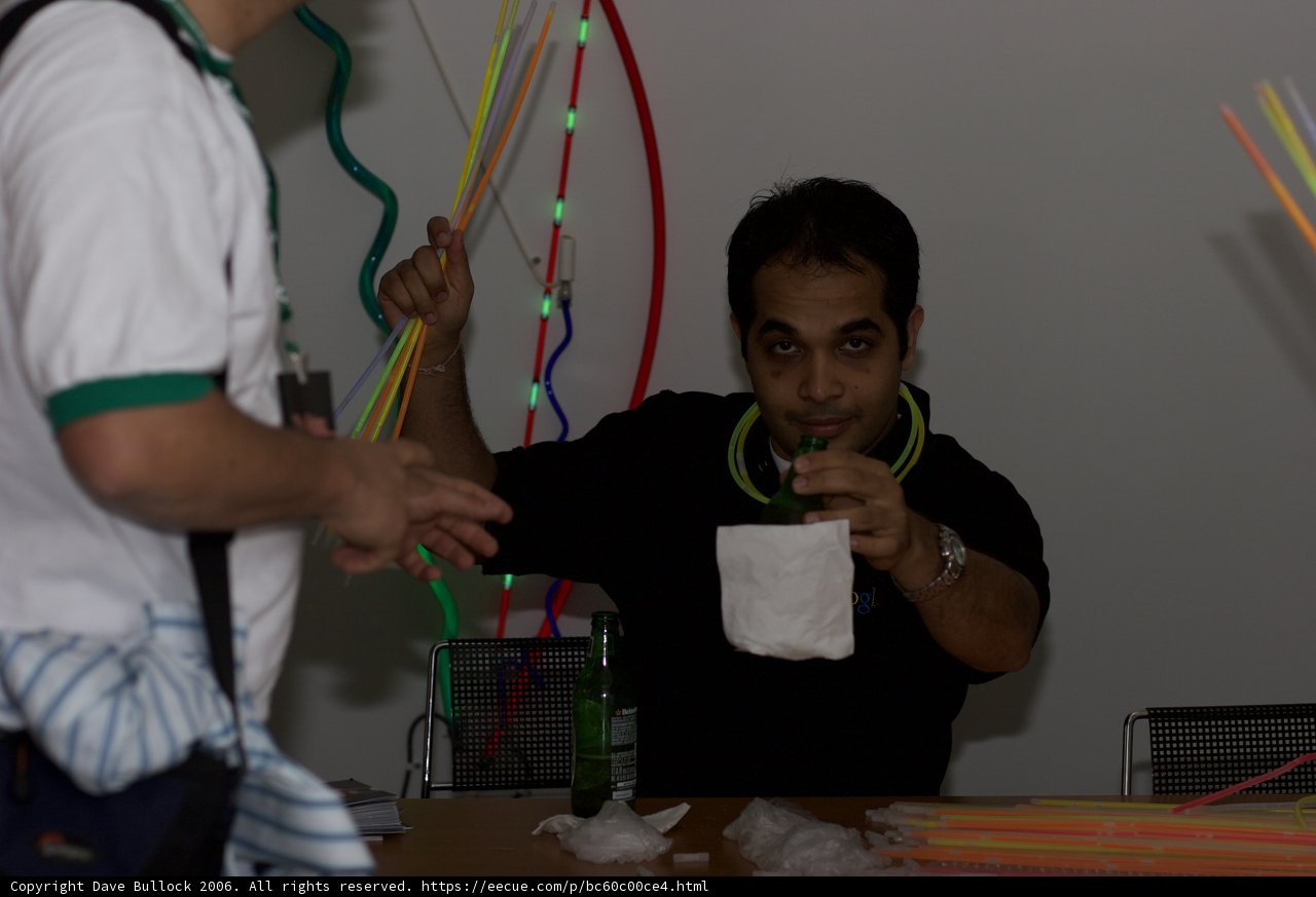 The Man and His Straw