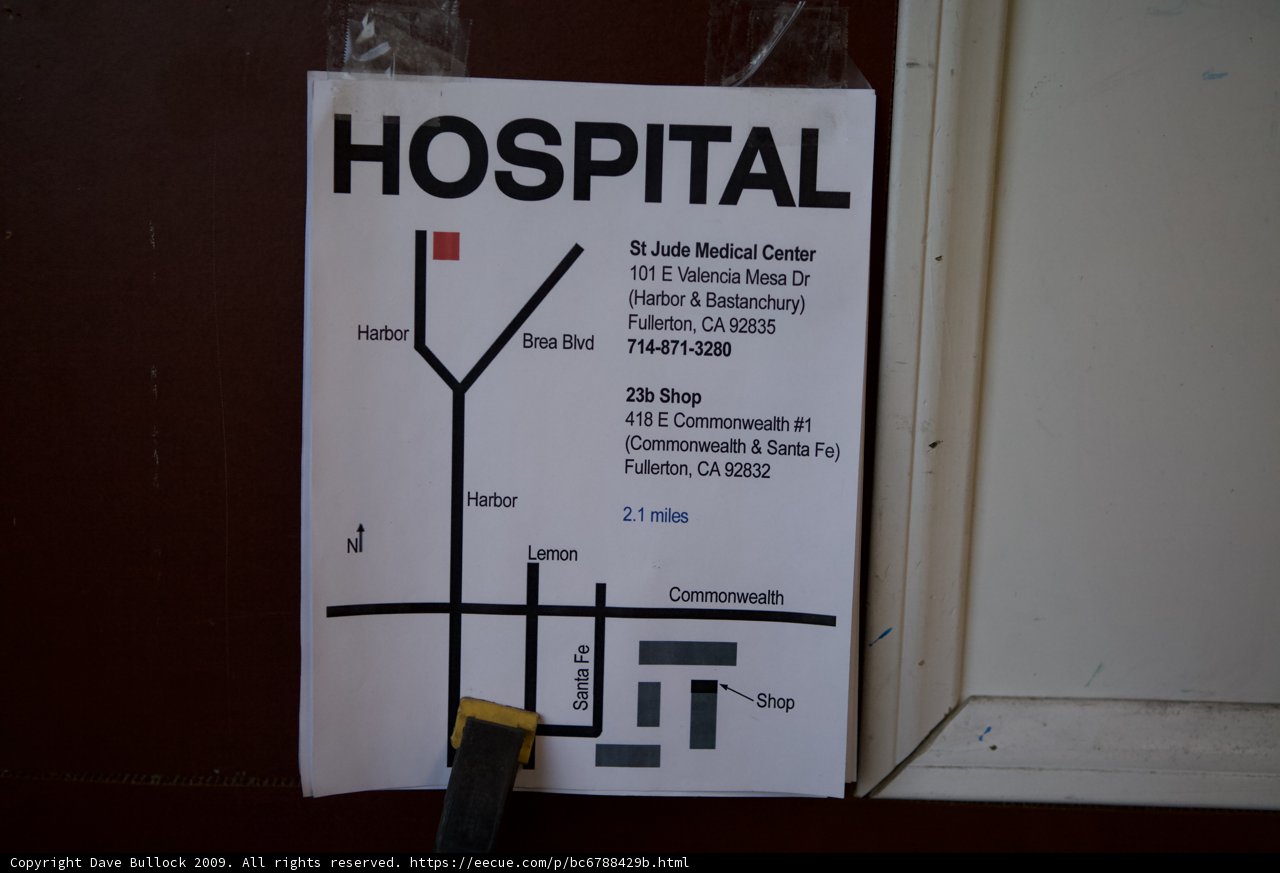 Hospital Sign