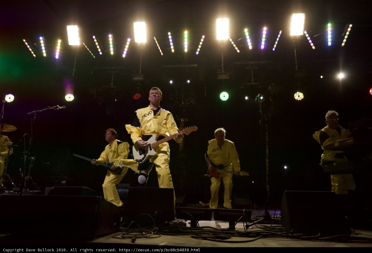The Yellow-Clad Band Rocks Coachella