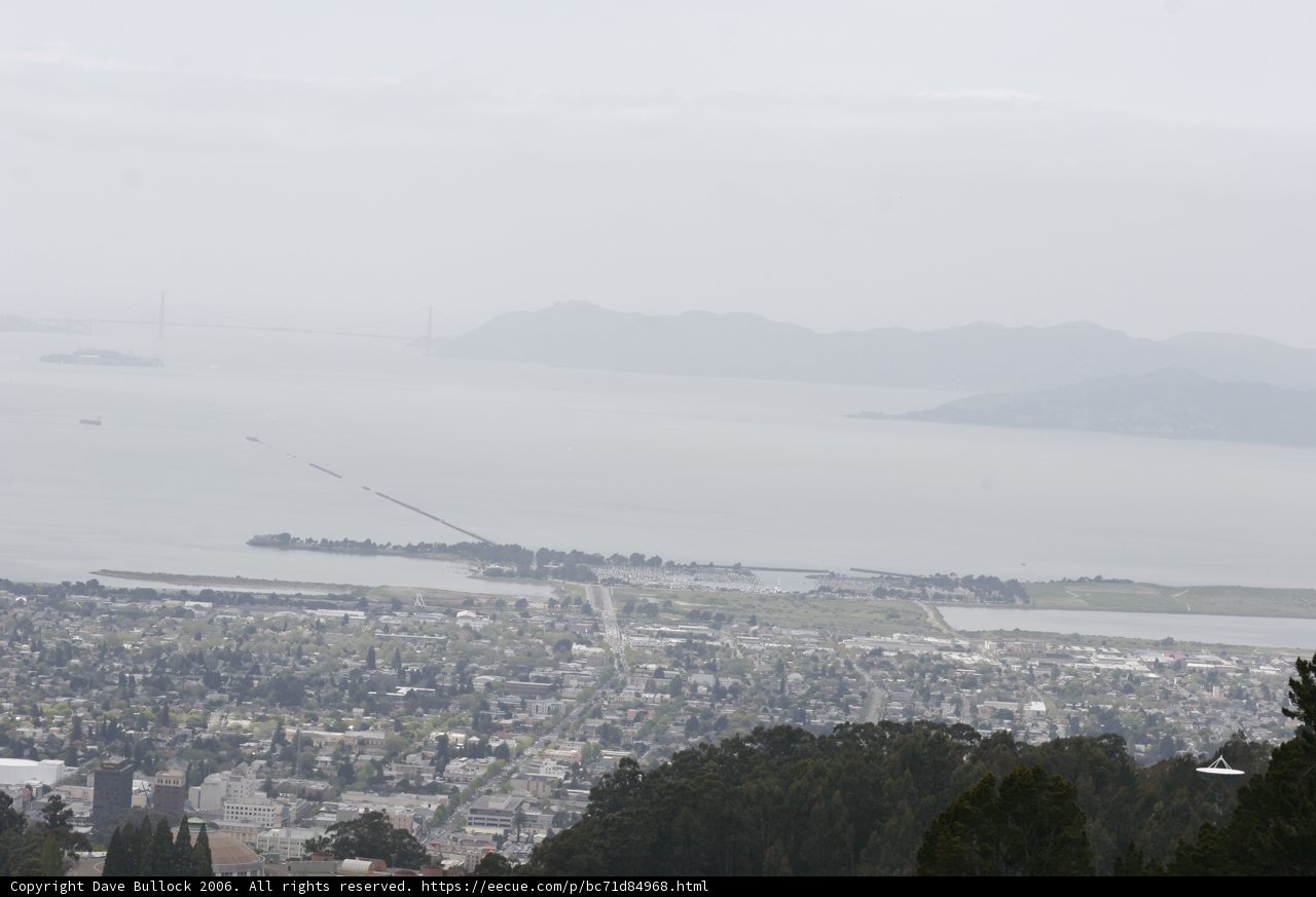 Aerial View of San Francisco Bay and Cityscape