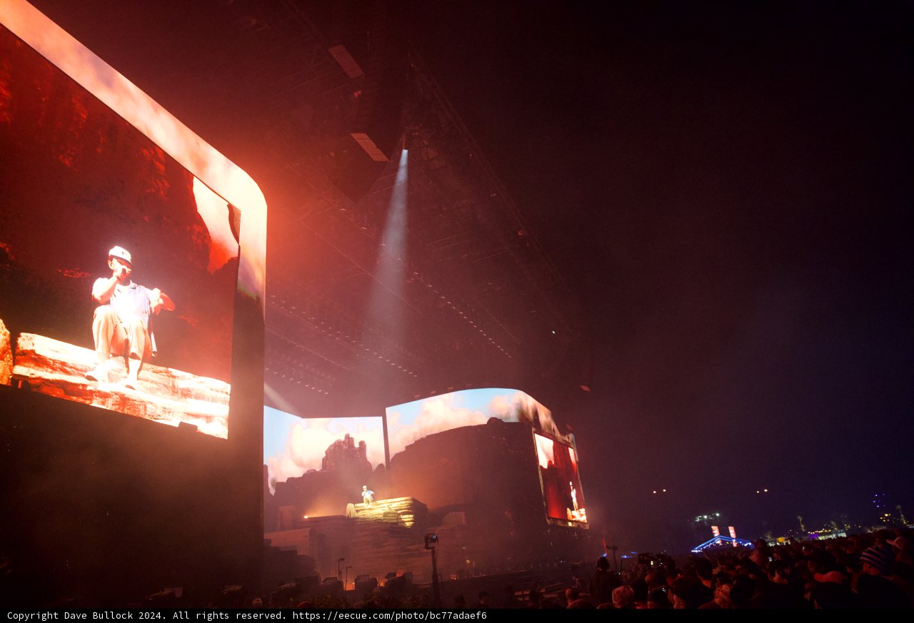 Epic Night at Coachella 2024: A Fusion of Rock Vibes and Artful Expressions