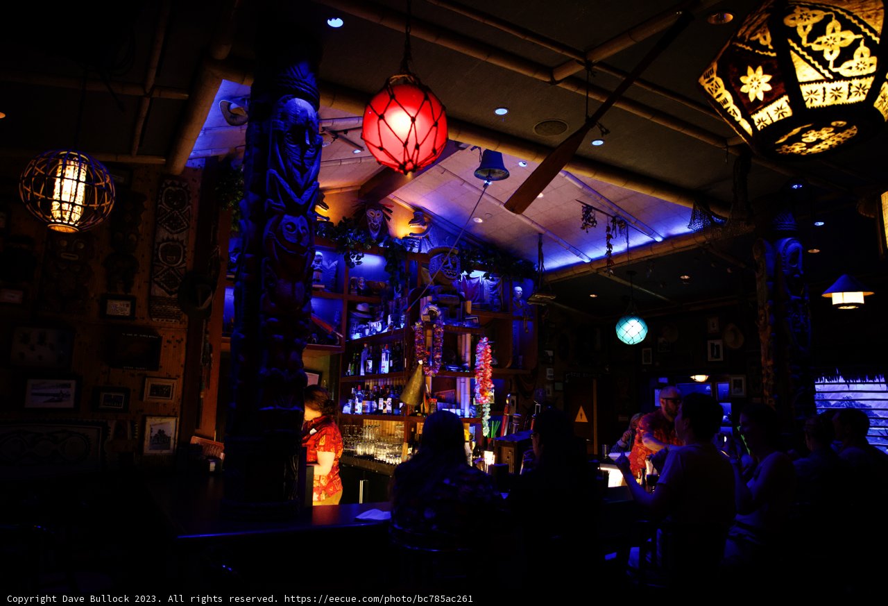 Tiki Bar Magic at Disneyland
