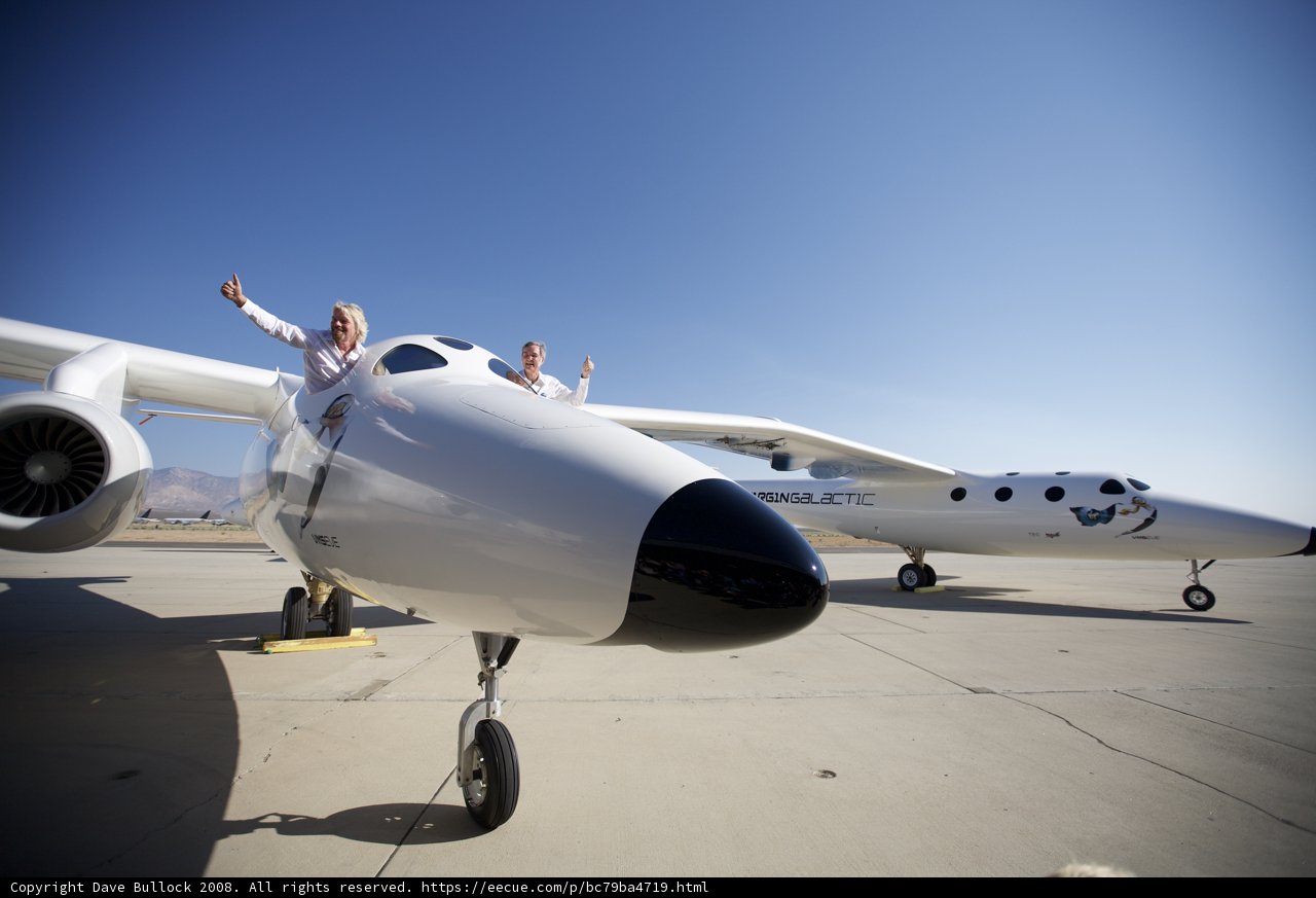 Aerial Adventure with Richard Branson and Burt Rutan