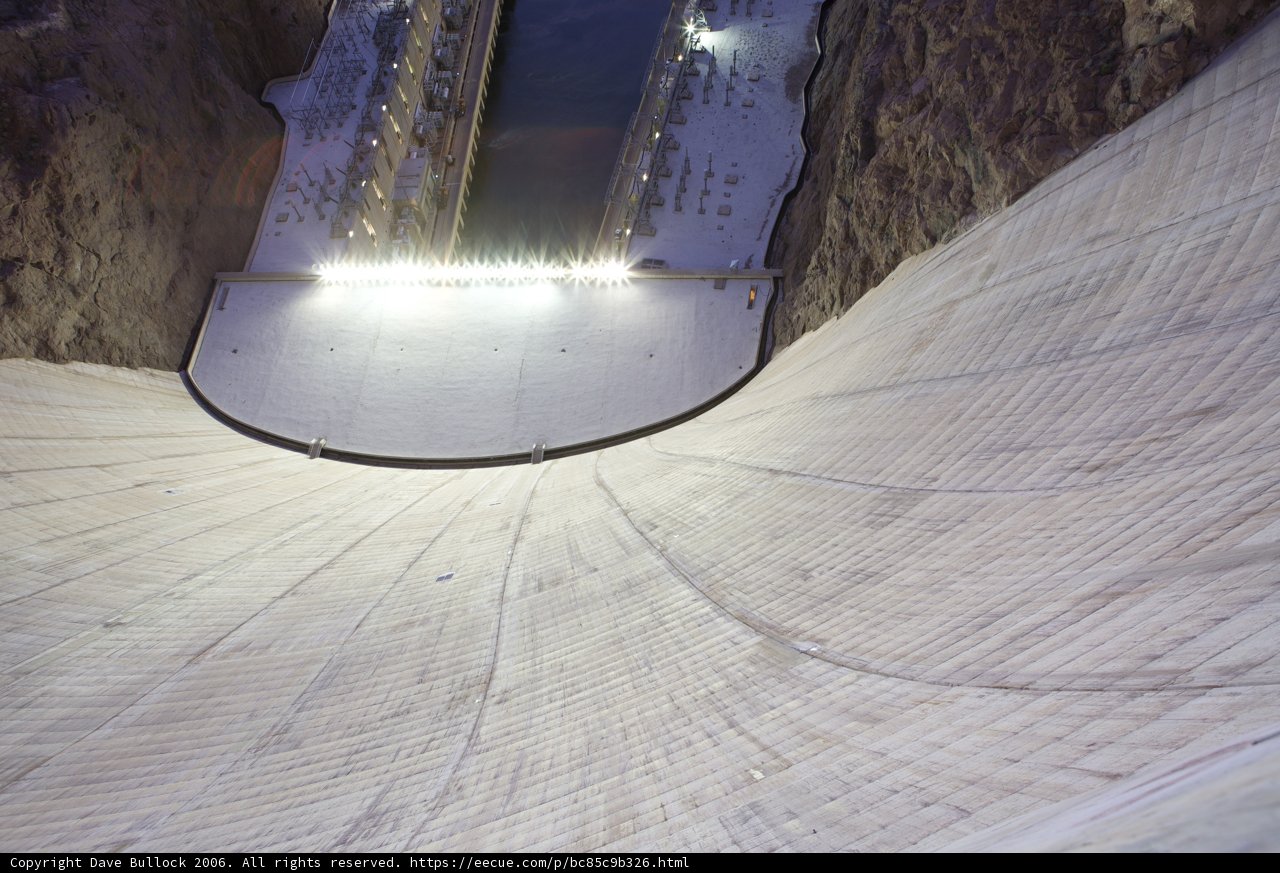 The Majestic View of Hoover Dam