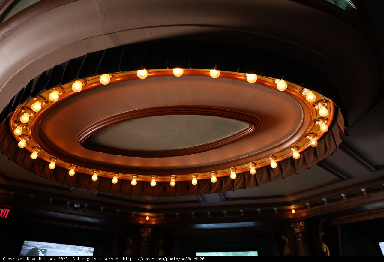 Illuminating the Theater Ceiling