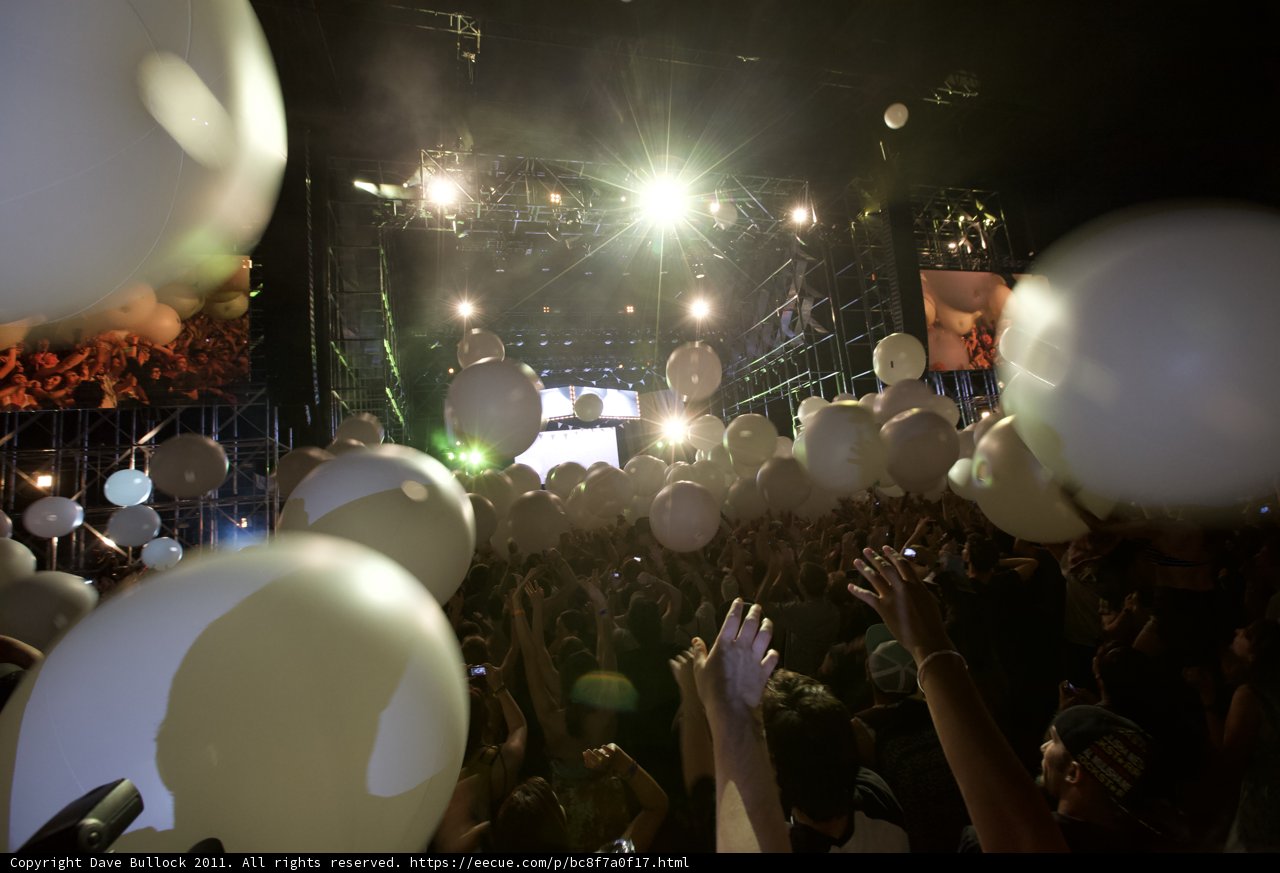 Balloon Frenzy at Coachella 2011