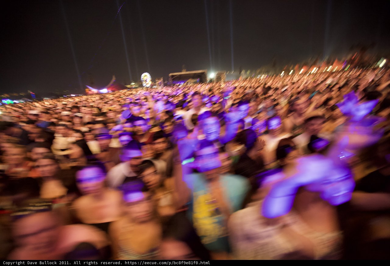 Coachella Nights: A Crowd of Music Lovers