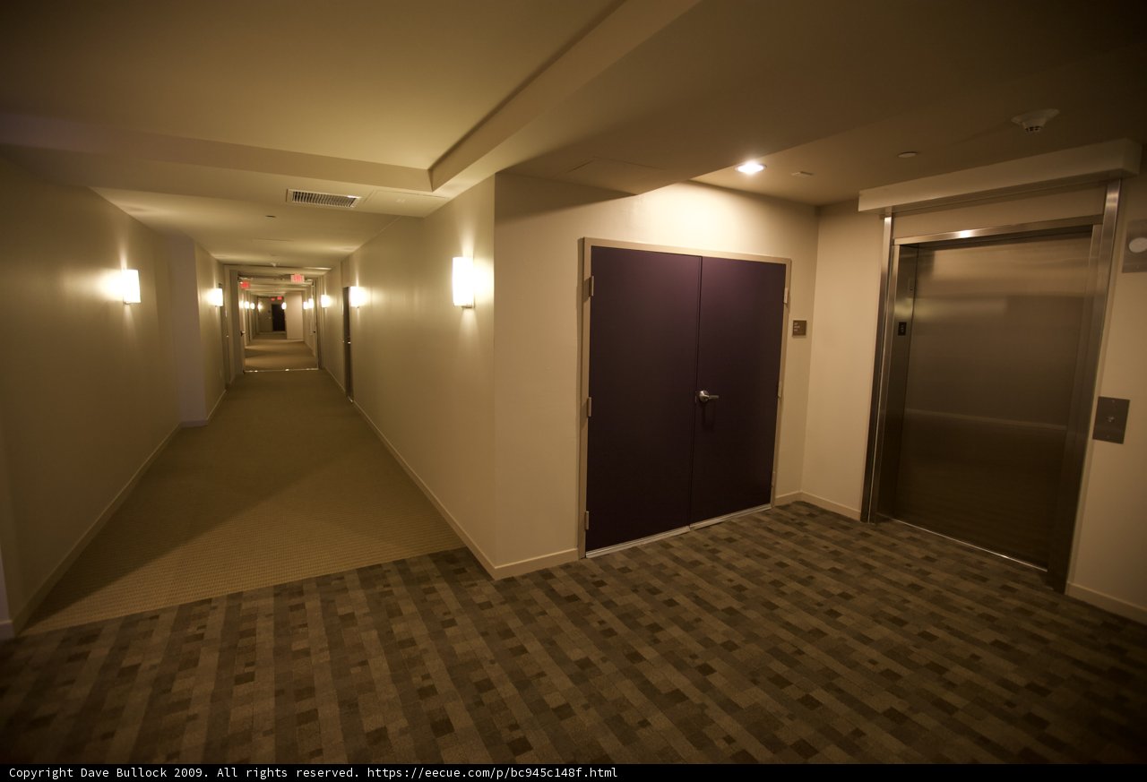 Sleek and Modern Hallway