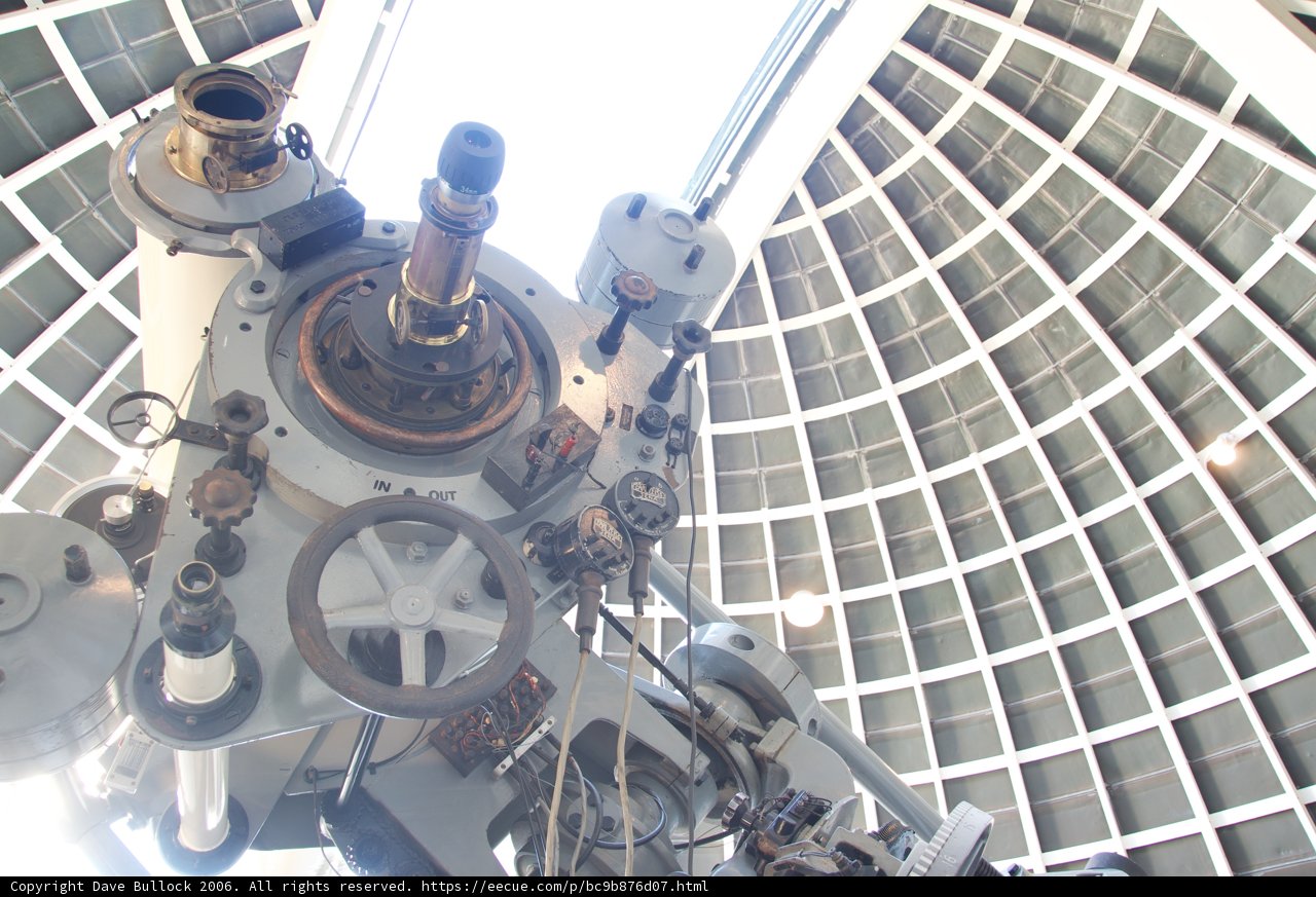 Inside the Dome of the Observatory