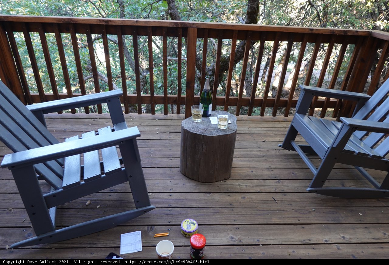 Relaxing on the Porch