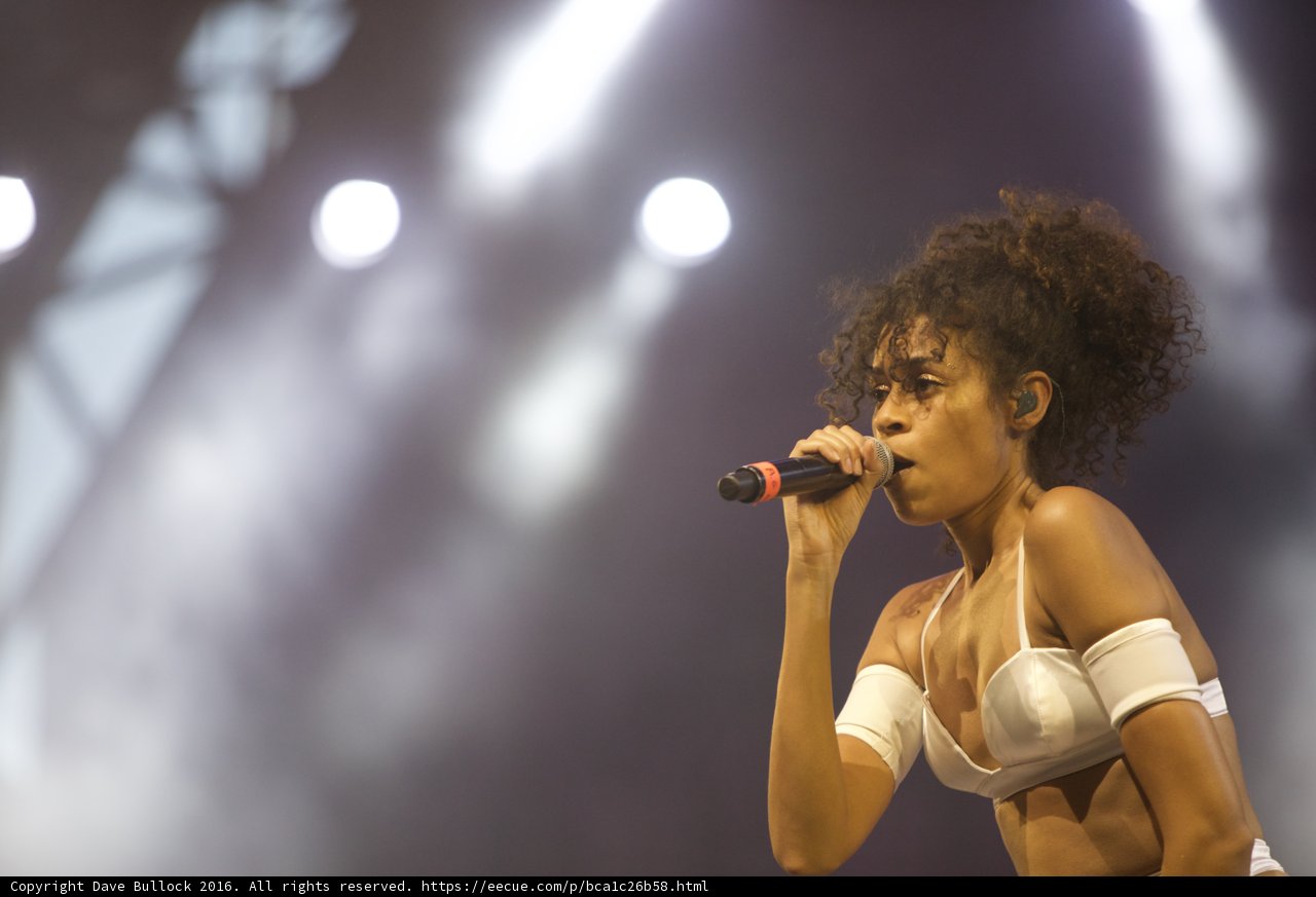 White Bikini and Microphone