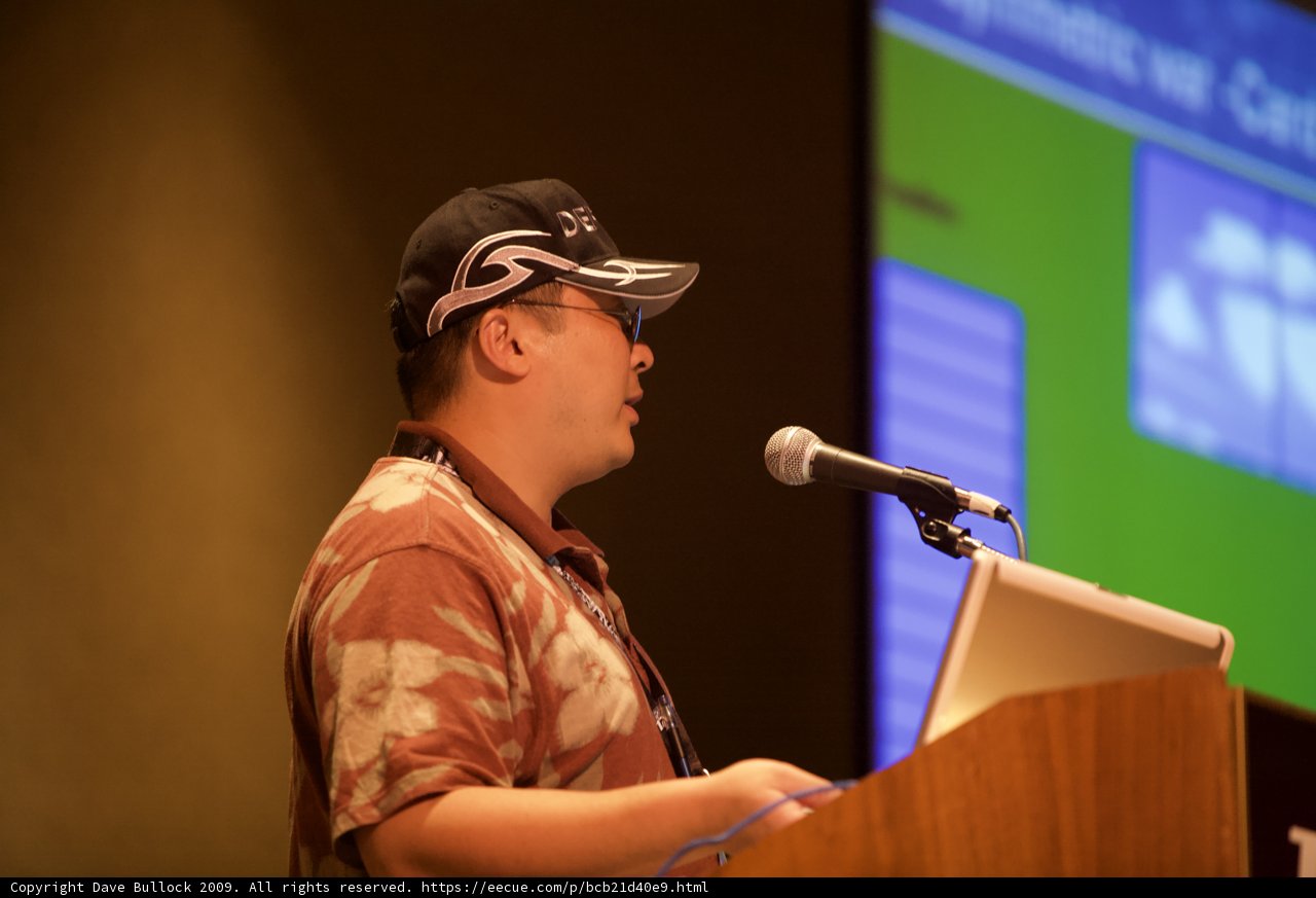 Public Speaking at Defcon 17