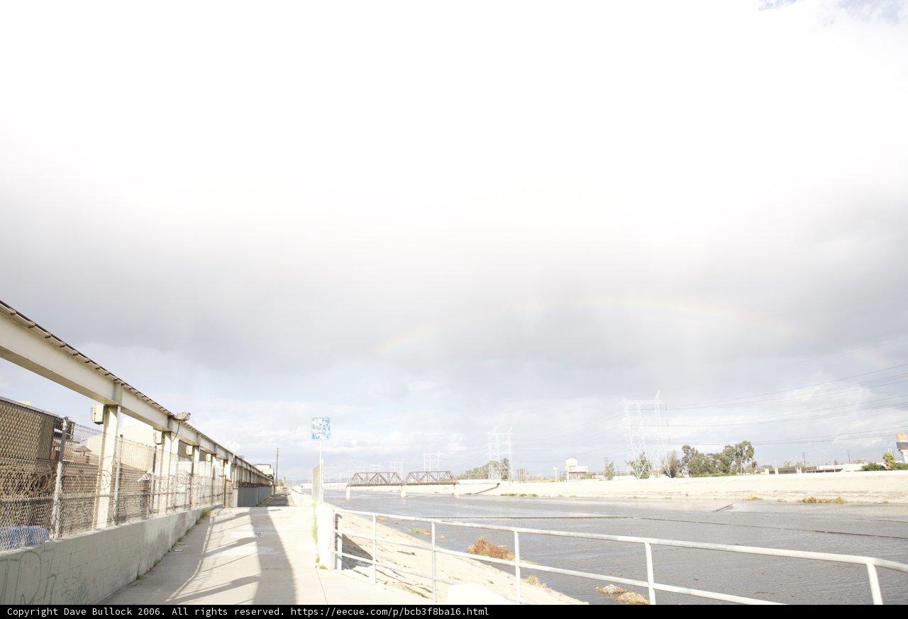 Rainbow Over Water Treatment Plant
