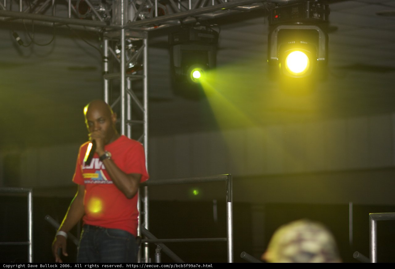 MC Q lights up the stage