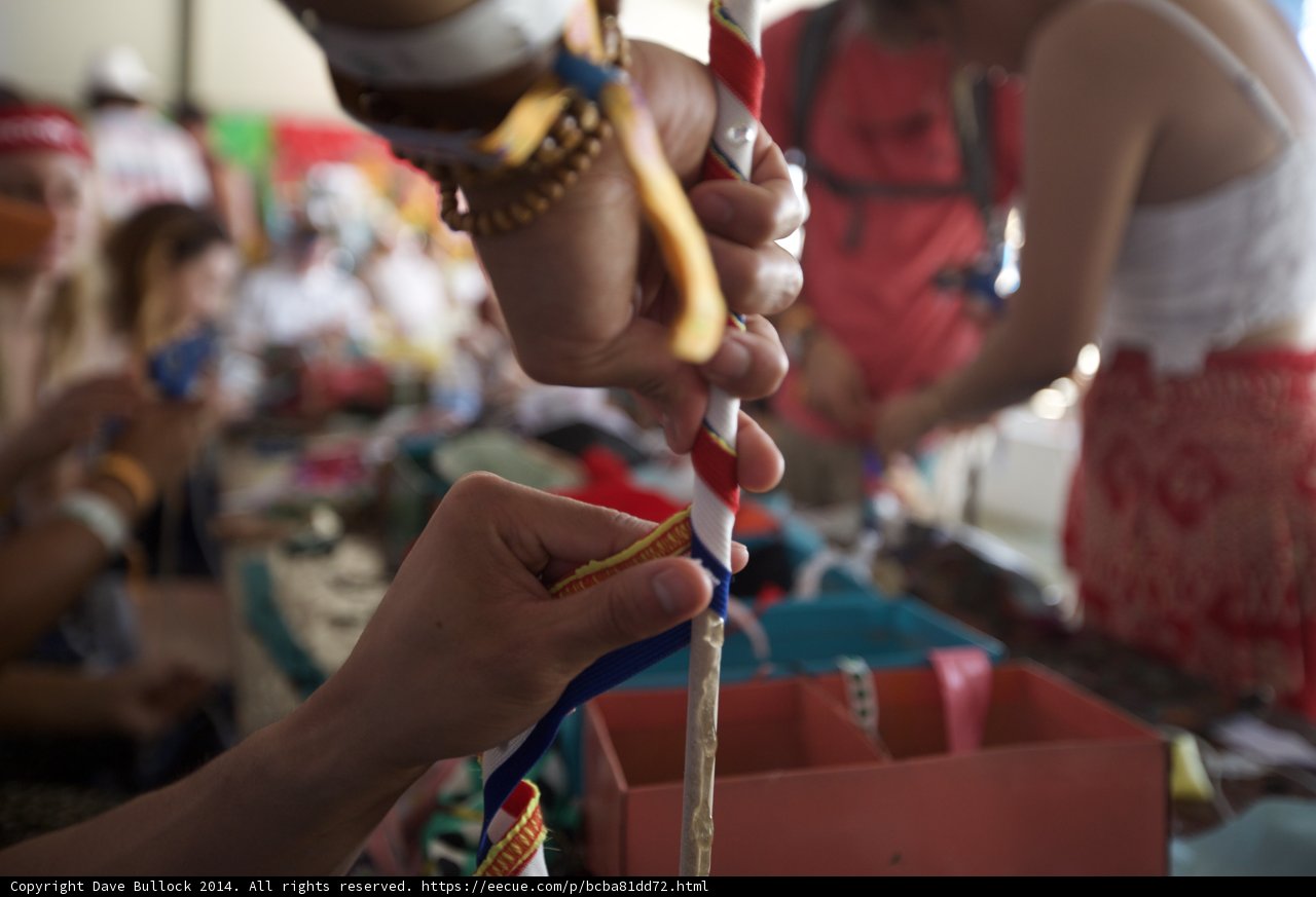 Colorful Ribbon Fun at Coachella