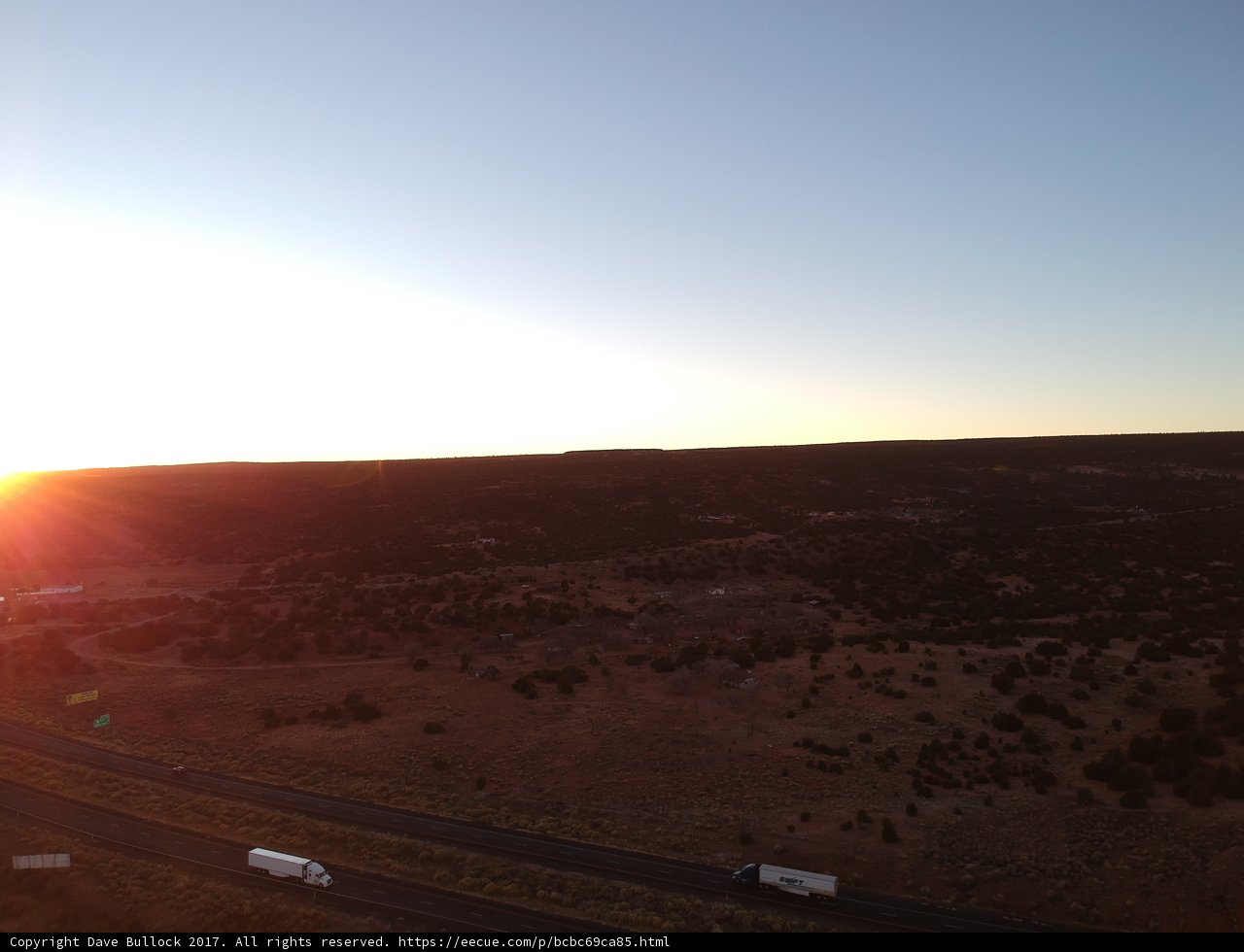 Desert Sunset Trucking