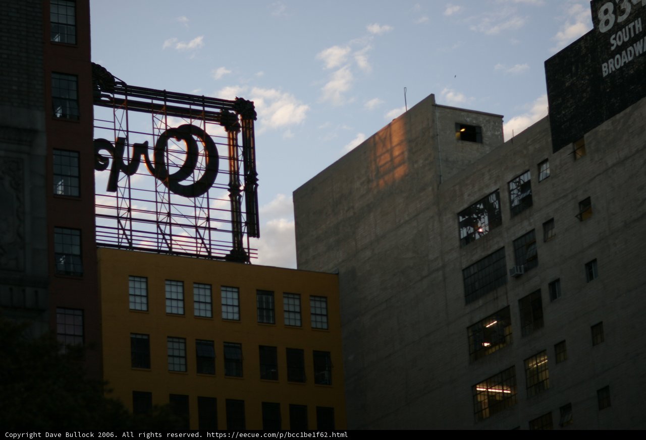 Metropolis Office Building Sign