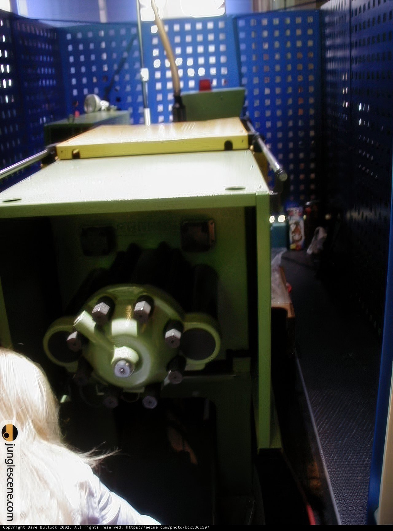 Curious Child Explores Mystery Machine