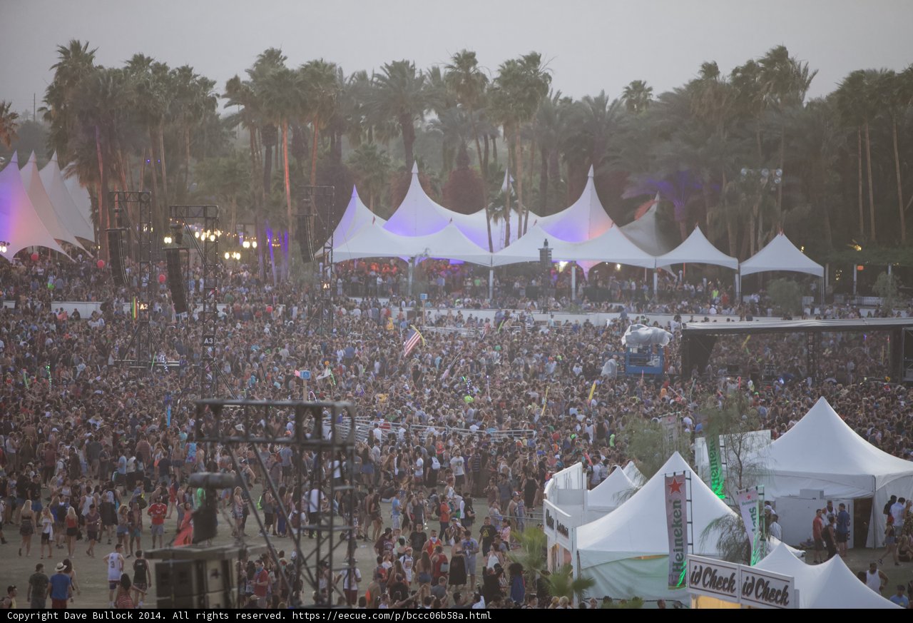 Coachella Concert Crowd
