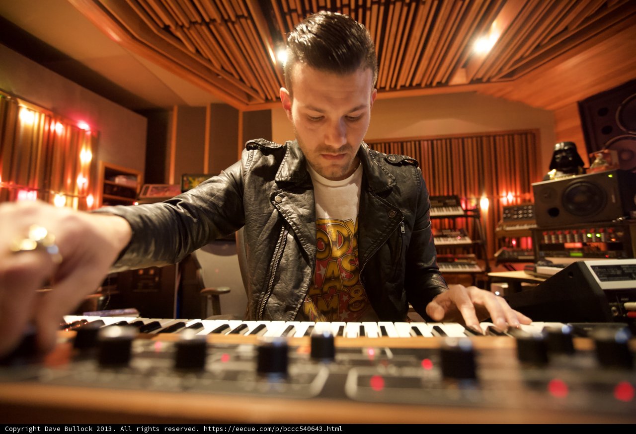 Leather Jacket Musician