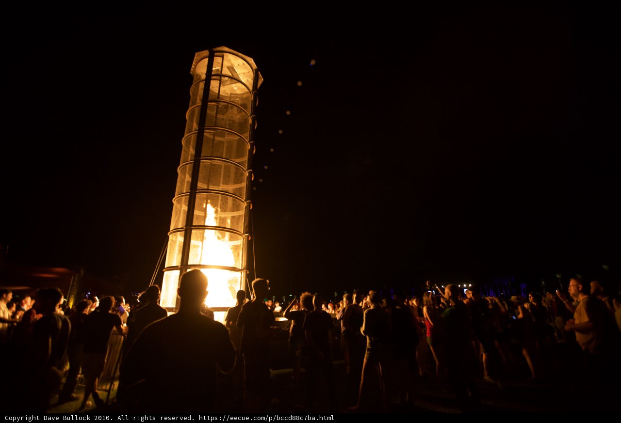 Nighttime Fire Gathering