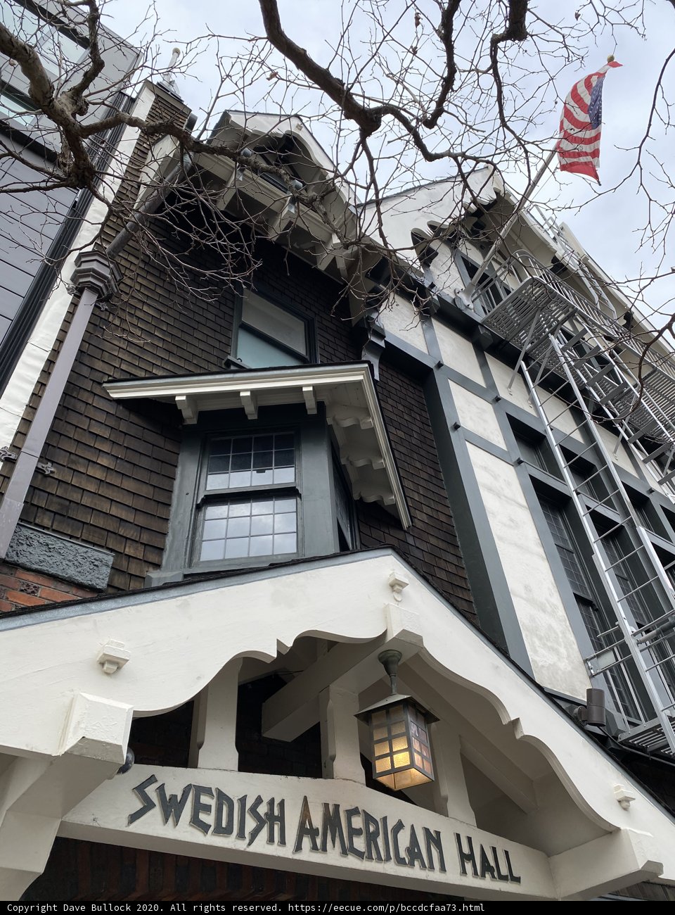Swedish American Hall in the heart of San Francisco