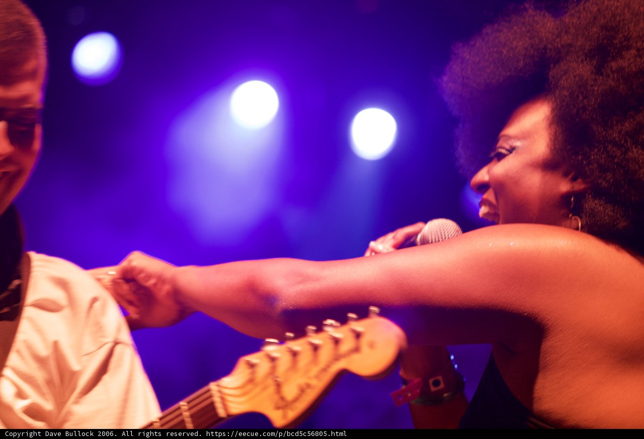 Ayanna Pressley Rocks the Stage with her Guitar