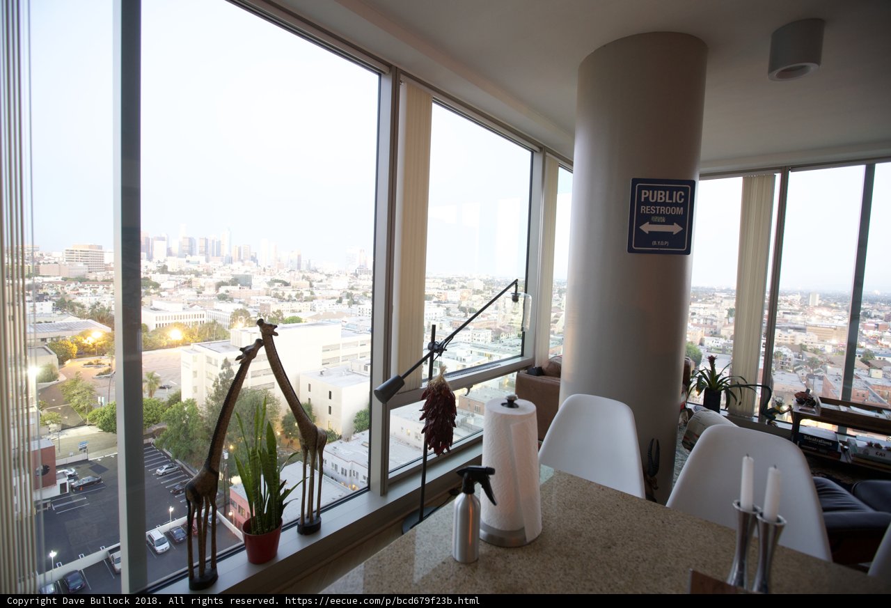 The Cityscape from a Lavish Penthouse