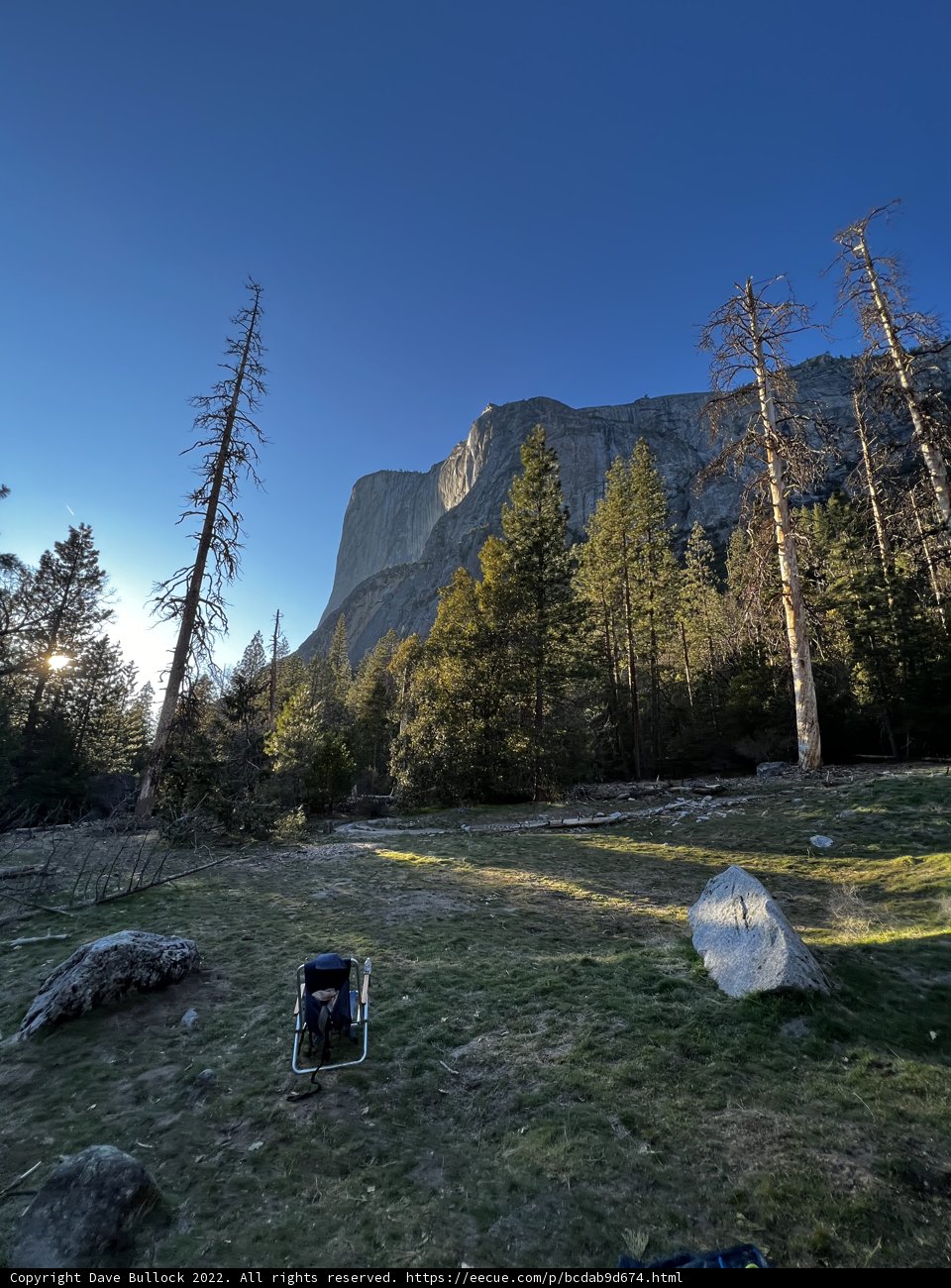 Camping in Yosemite Wilderness