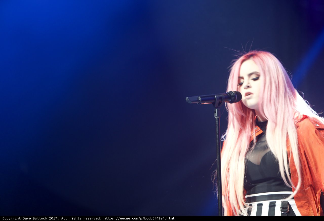 Pink-Haired Performer Takes Center Stage