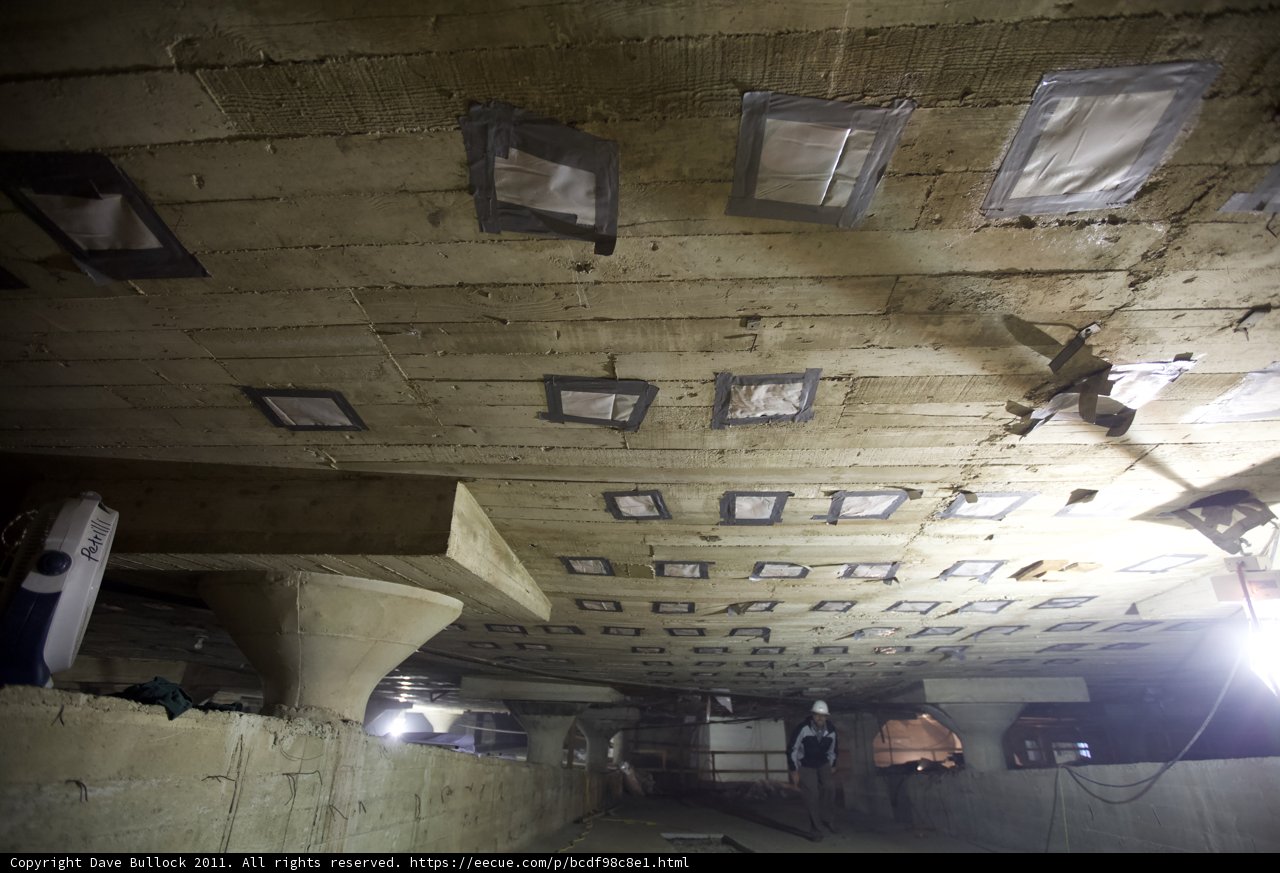 Artistic Ceilings in the Underground