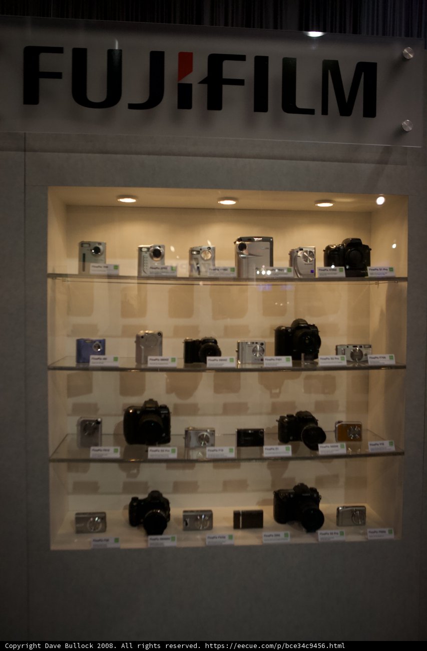Fuji Fujifilm Booth at 2012 Nikon dpreview Show