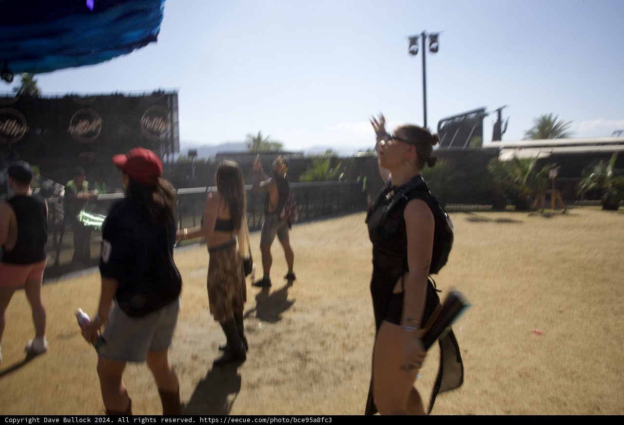 Vibrant Motion: Summer Beats at Coachella 2024