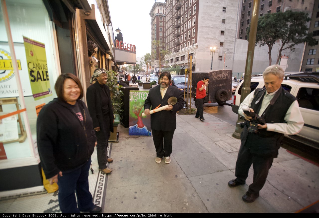 Group of People Outside Clothing Store