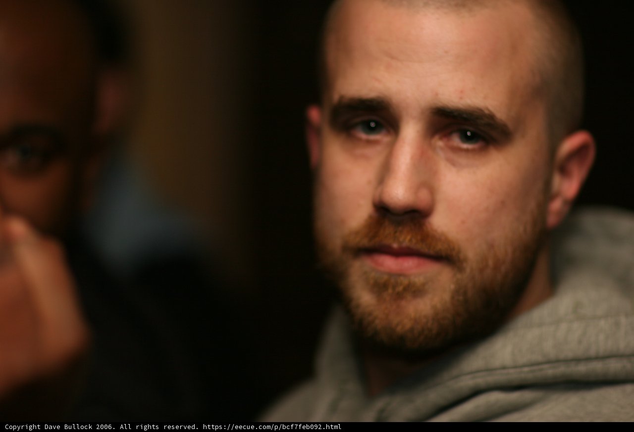 Danny J's Intense Gaze