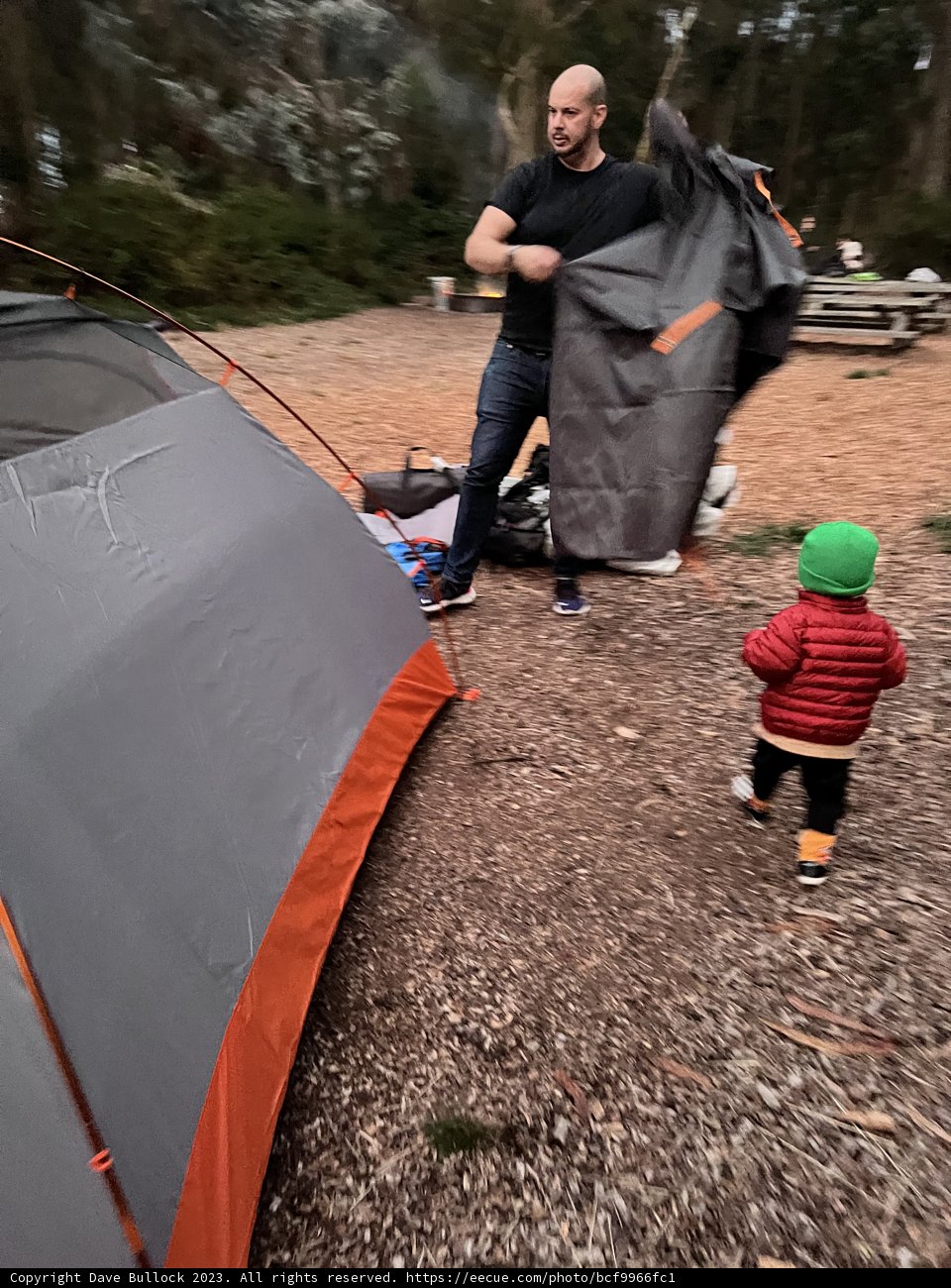 Setting Up Camp: An Evening at Presidio