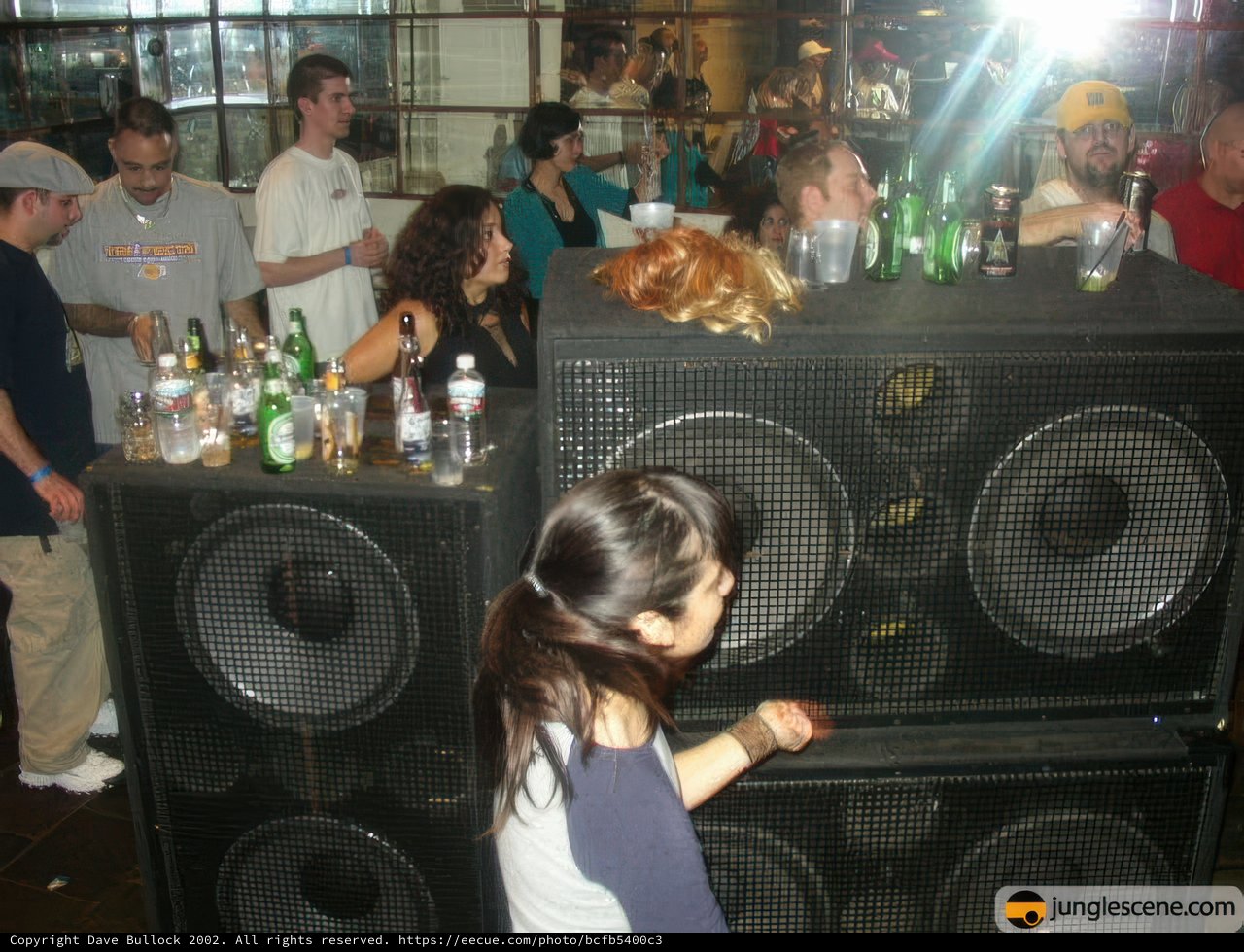 Speaker Blast at Nightclub