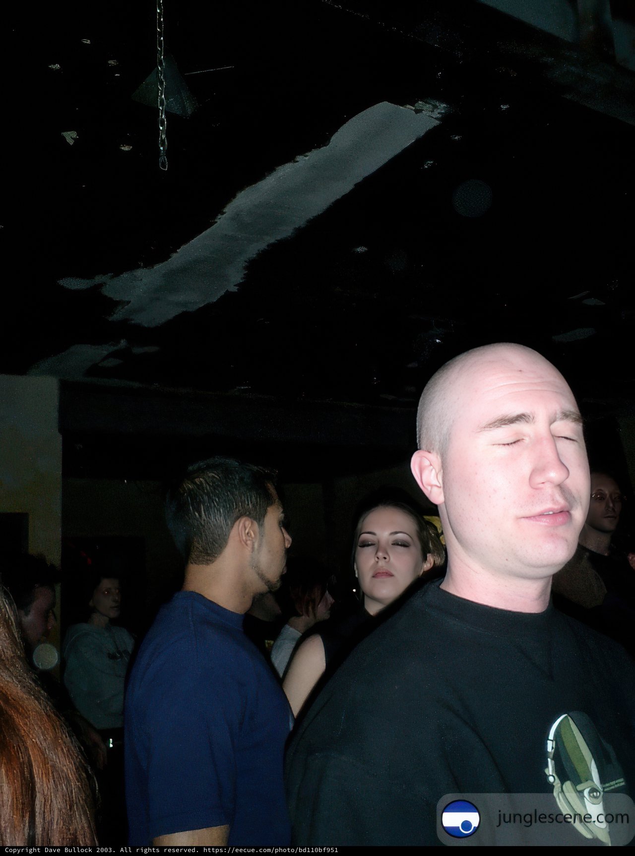Bald and Bold in the Night Club